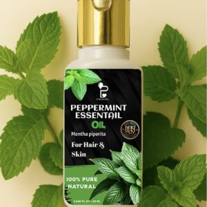 Peppermint Essential Oil, For Hair & Skin 100% Pure and Natural- Pure Living